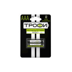 Аккумуляторы NiMH (никель-металлгидридные) Трофи HR03-2BL 650 mAh GREEN POWER | Трофи