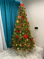 Ель искусственная "Приморская" (Литая хвоя) 240 см / 2,4 м