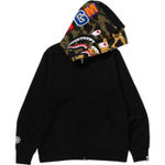 A Bathing Ape Bathing Ape Sweatshirts Cardigan Cotton Drop Shoulder Sleeve Moderate No Fleece Lined Zip Closure 0zxswmx07151p