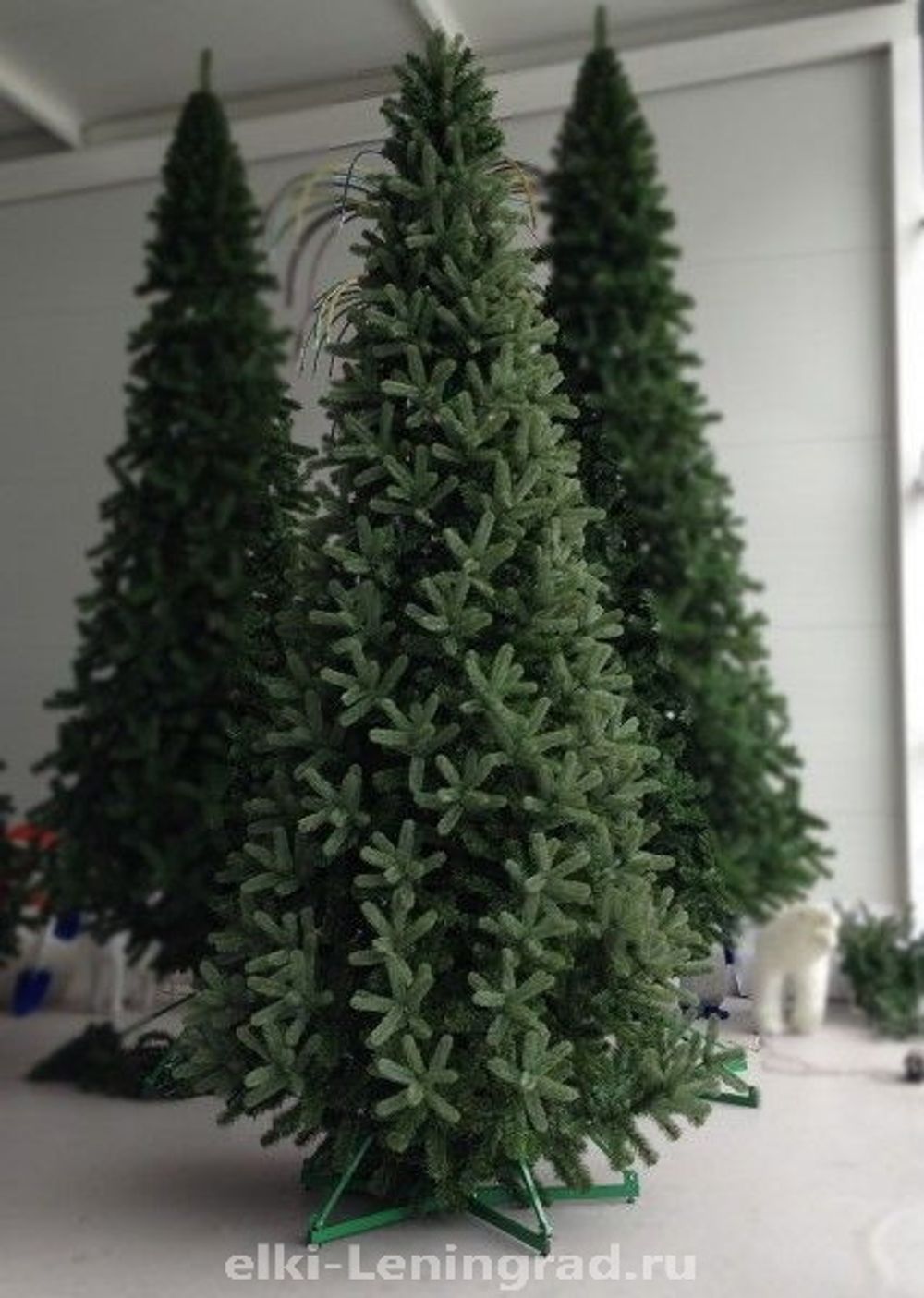 Большая елка «Европейская» (Литая+пвх) 7,5 м