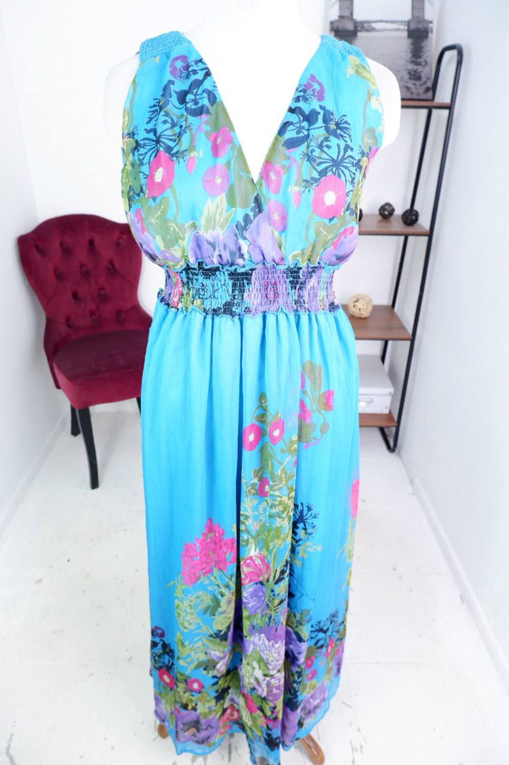 Платье Sing&Smile летнее, маркировка L, визуально на 48 размер