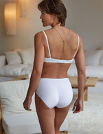 Трусики-слип с высокой талией Angie (Размер: XL) (Цвет: черный)