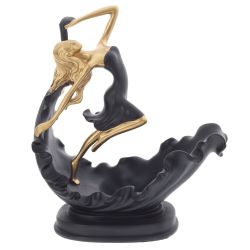 GAEM Подставка для бутылки "Девушка", L27 W13,5 H32 см