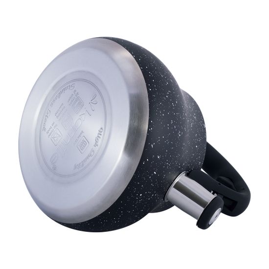 Чайник 2,7 л. из нержавеющей стали со свистком Kamille KM-1091 с мраморным покрытием