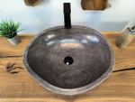 Раковина из речного камня RS-65810 54х45х15 из натурального камня