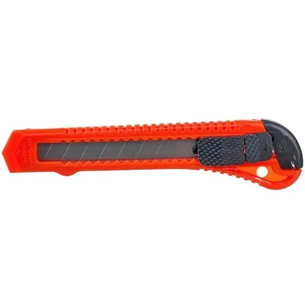 Нож пластиковый выдвижное лезвие 18мм Sparta