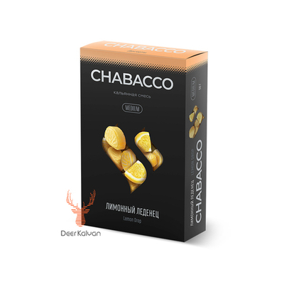 [М] Chabacco "Lemon Drop" (Лимонный Леденец) Medium 50 гр.