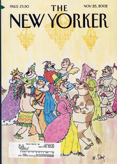 Журнал The New Yorker 25-11-2002, поврежденный