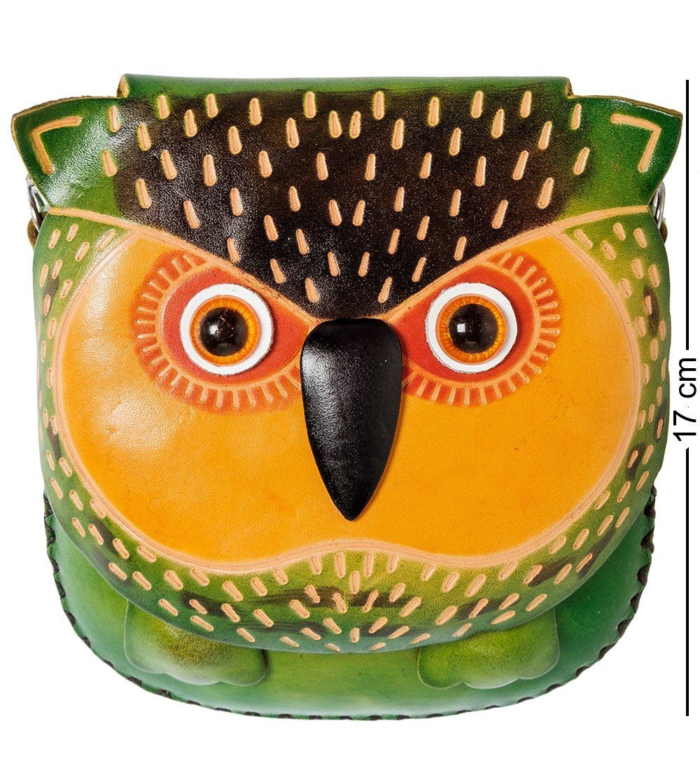 GAEM Art BL-03/1 Сумочка кожаная «Сова»