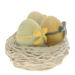 GAEM Фигурка декоративная "Яйца в гнезде", L9 W6 H6 см