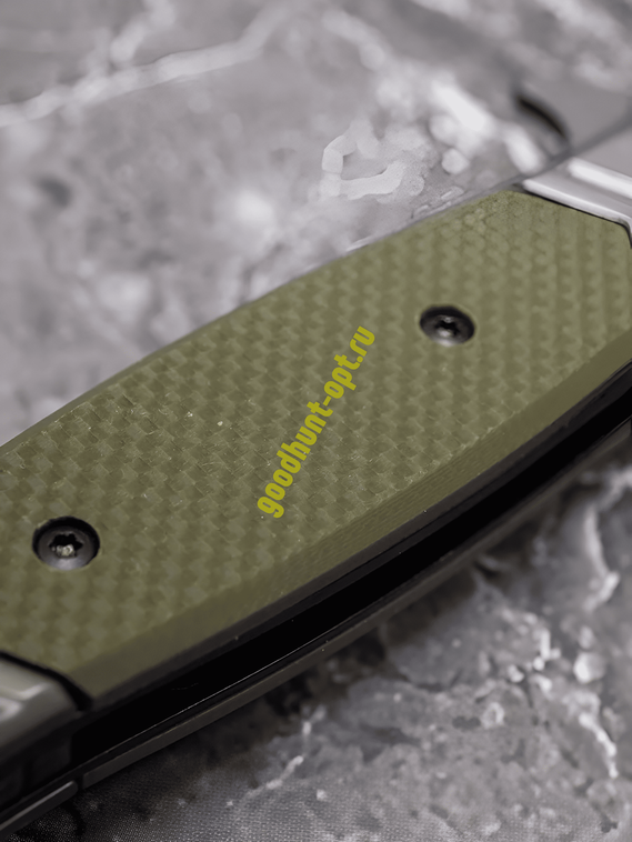 Тактический складной нож флиппер Browning Олива