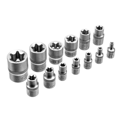 Набор инструментов, 1/2", 3/8", 1/4", пластиковый кейс 171 предм. Сибртех