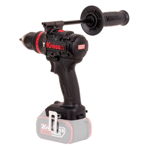 Аккумуляторная дрель-шуруповерт KRESS KUC33.9 ударная (без акк,без з/у)