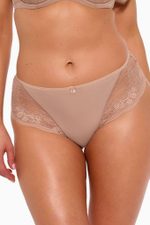 Трусики-слипы Camilla с нежным кружевом (Размер: XXL) (Цвет: молочный)