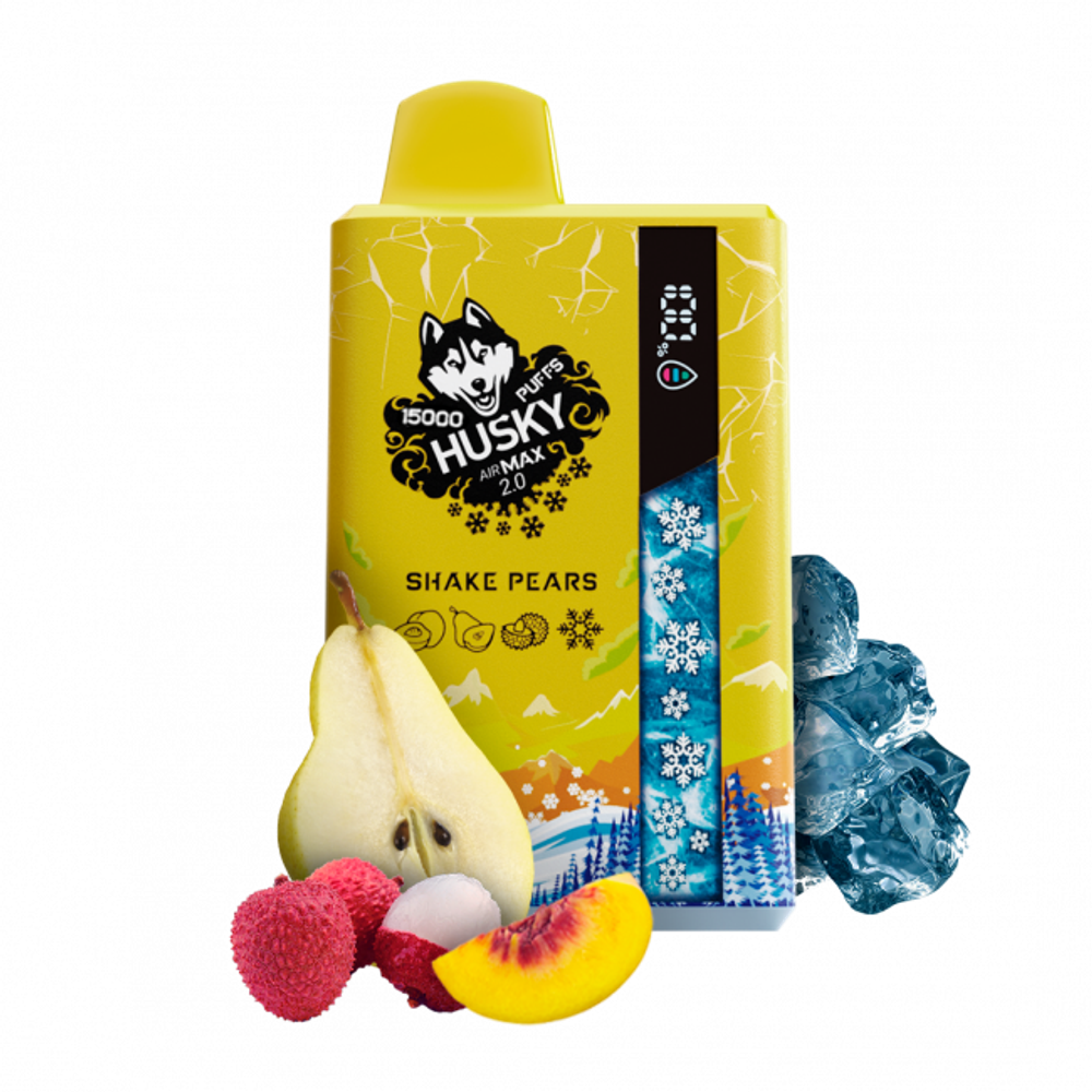 Одноразовая электронная сигарета Husky Airmax 2.0 - Shake Pears (15000 затяжек) Одноразовая электронная сигарета Husky Airmax 2.0 - Shake Pears (15000 затяжек)