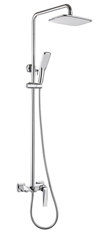 Стойка для душа со смесителем VENTURO хром
