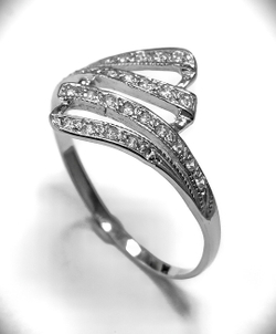 Кольцо серебро Эстерелла