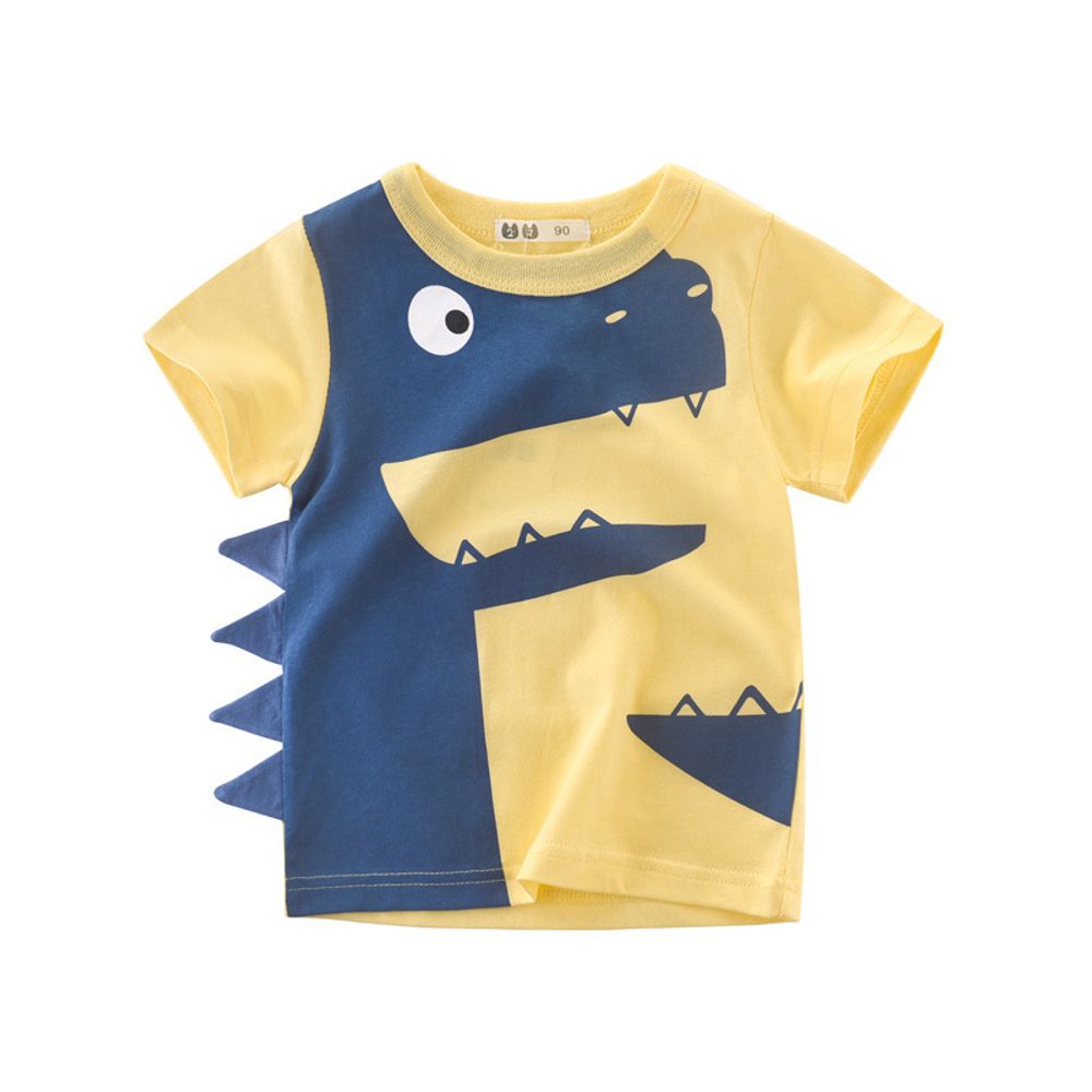 Футболка для ребенка &quot;T-Rex&quot;, желтая