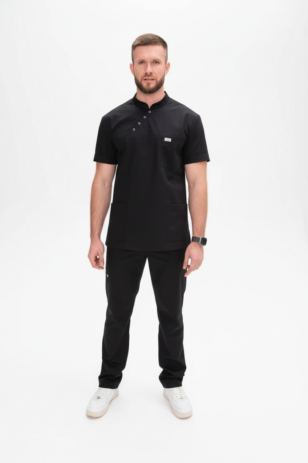 Рубашка поло скошенная Декстер Де Шон