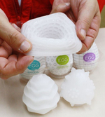 Супер эластичный мастурбатор в виде яйца SPIDER (Цвет: белый)