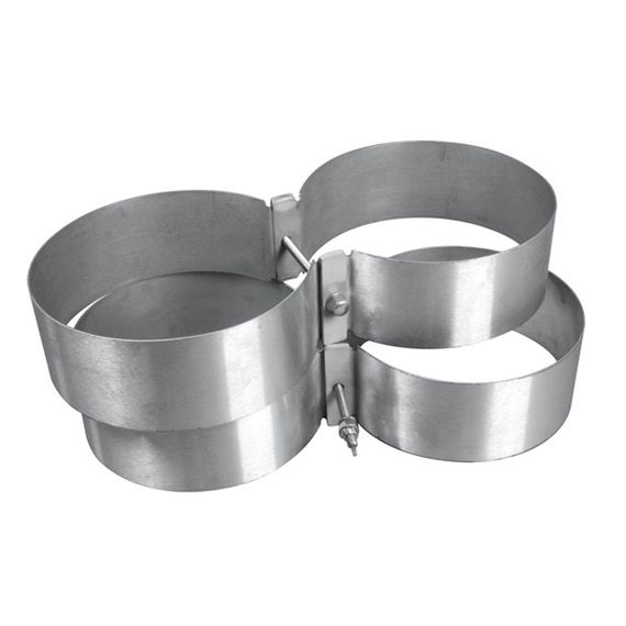 Кольца для спарки BTS нерж.сталь. 204 мм для 15/18/20 л пара