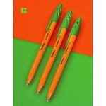 Ручка шариковая Berlingo "Tribase Orange" зеленая, 0,7мм