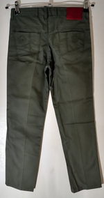 Детские брюки для мальчика, цвет хаки, размеры на рост от 134 до 152 см