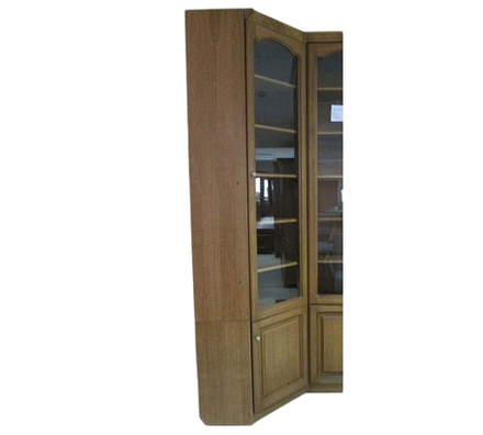 КУПАВА Шкаф для книг 1-дв. ГМ 2314-01 угловой /дуб (P-43)