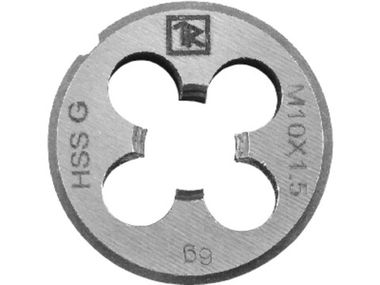 MDG8125 Плашка D-DRIVE круглая ручная с направляющей в наборе М8х1.25, HSS, Ф25х9 мм