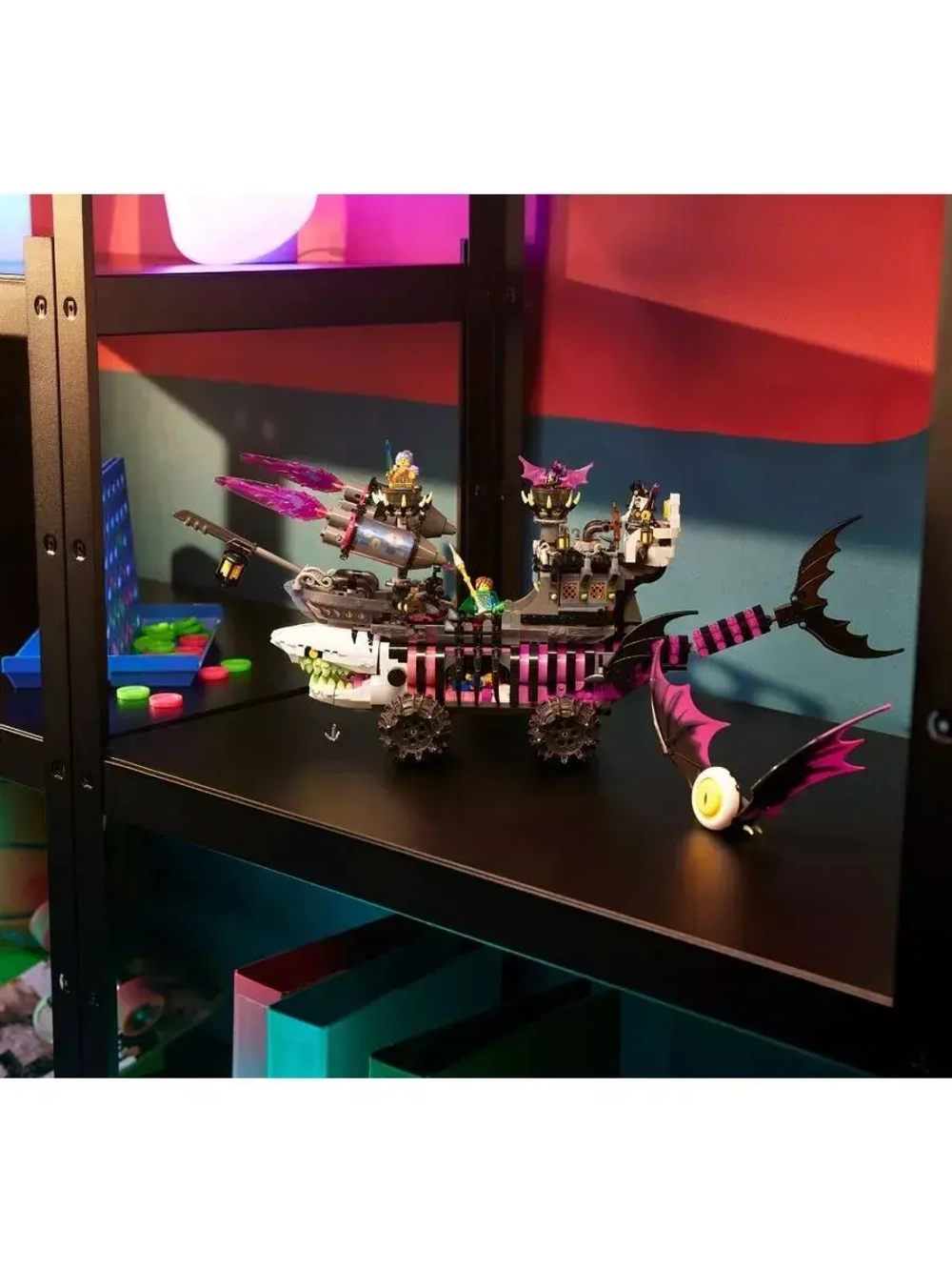 Конструктор Кошмарный корабль-акула 1388 деталей