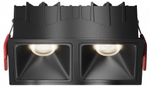 Встраиваемый светильник Maytoni Alfa LED DL043-02-10W4K-SQ-B-1