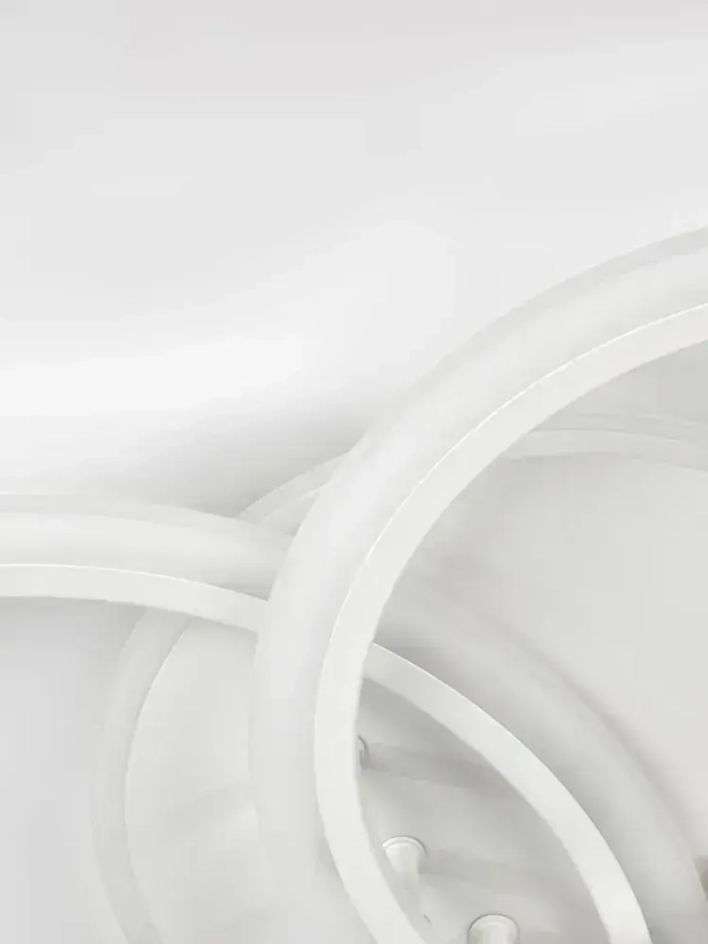 Люстра потолочная светодиодная с пультом ДУ Rivoli белая LED 100 Вт 3000 - 6000 К, светильник на кухню, в детскую, в спальню