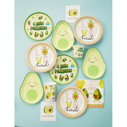 Стаканы бумажные "Love Авокадо"