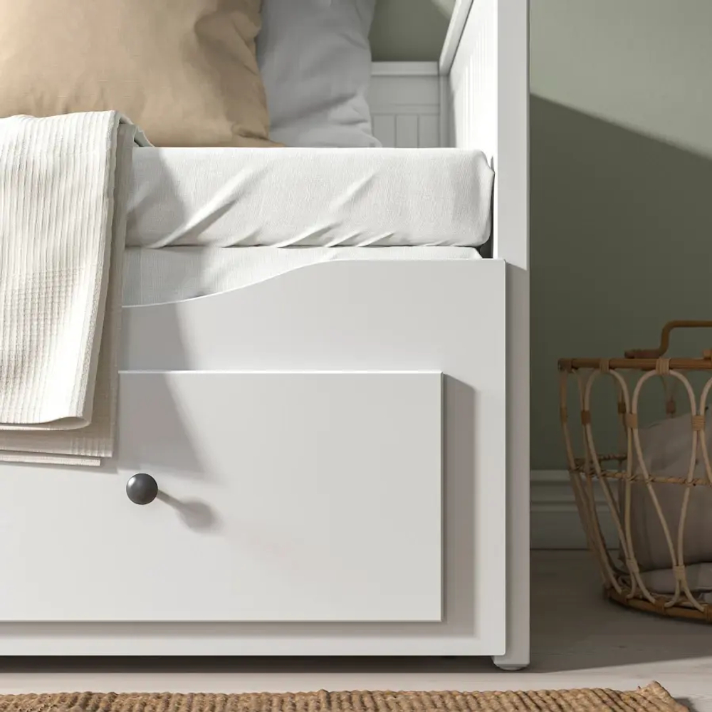 Кушетка - IKEA HEMNES, 80x200 см, белый, Хемнэс ИКЕА