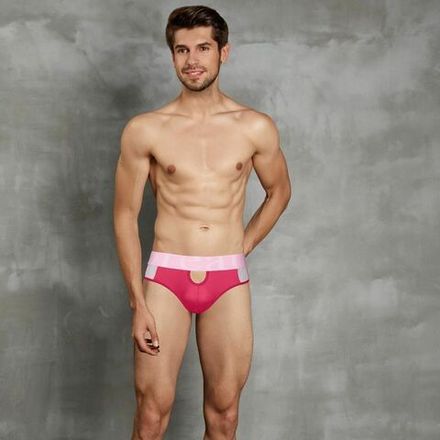 Мужские трусы тонги фуксия Doreanse 1224