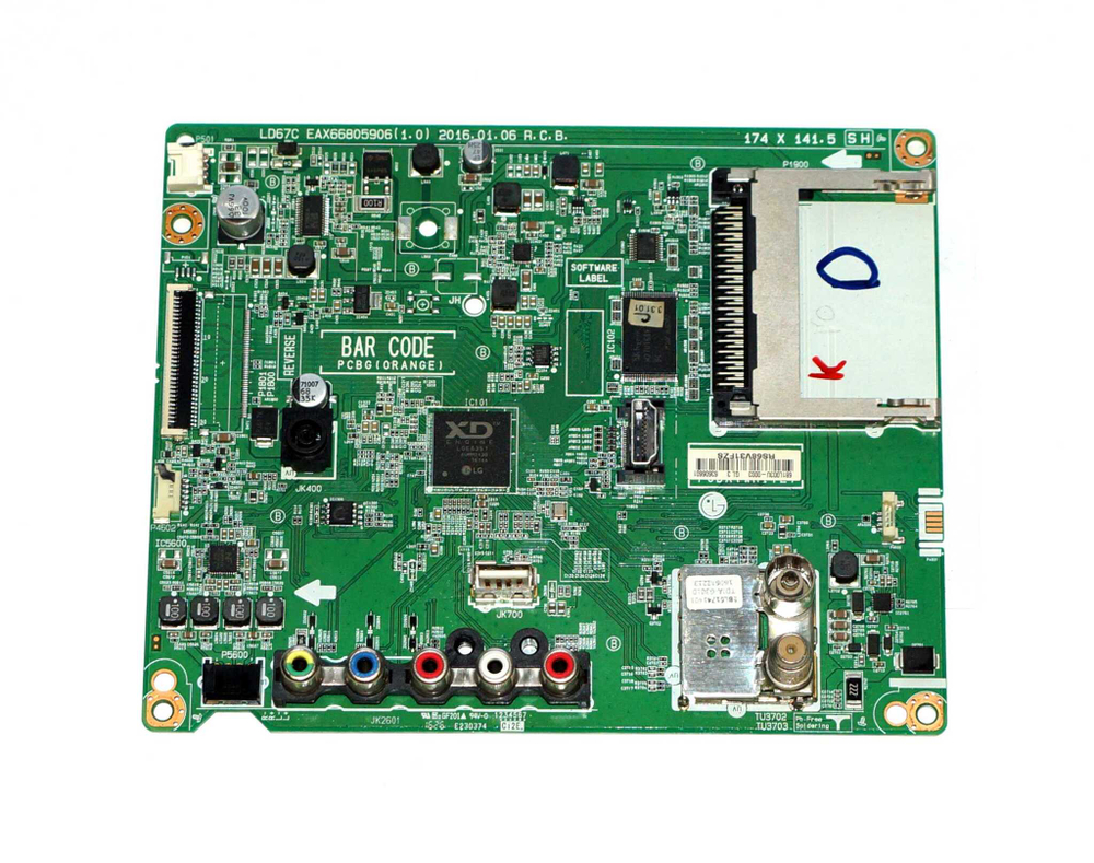 EAX66805906(1.0) EBU63606601 main board - главная плата для телевизора LG 32LH519U