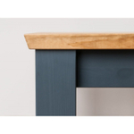 Стол журнальный «Форест» малый серый 7012/бейц-масло