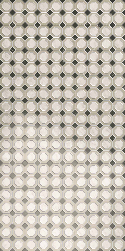 0020783 Bon Ton Octagon Antique 3D Ret 60x120