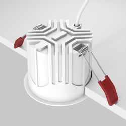 Модульный встраиваемый светодиодный светильник диммируемый Maytoni Alfa LED DL043-01-15W3K-D-RD-WB