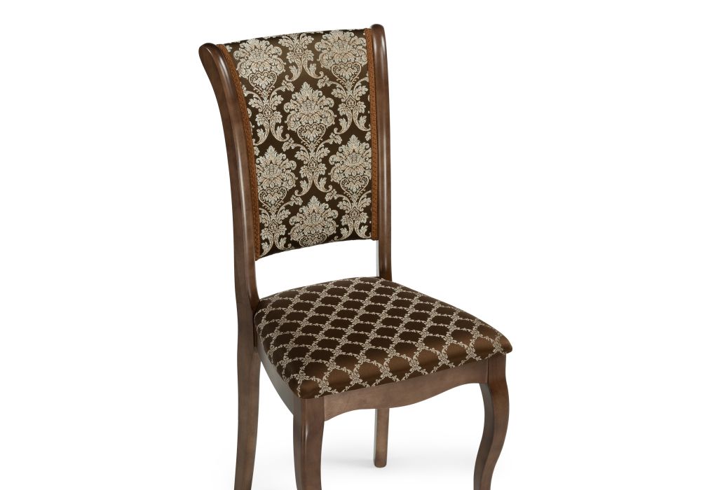 Стул Фабиано орех / шоколад комби