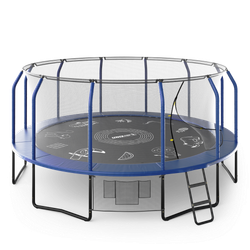 Батут UNIX Line SUPREME GAME 16 ft (Blue)