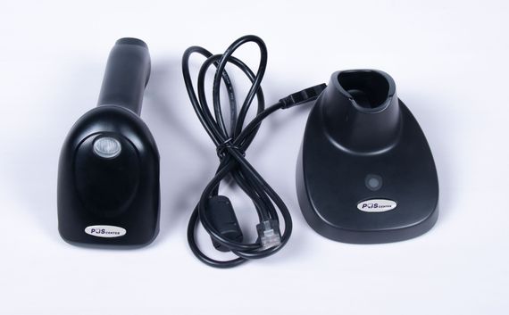 Сканер штрих-кода POScenter SG-110-BT, беспров-ой, адаптер 2.4G, 1.5 м, кредл