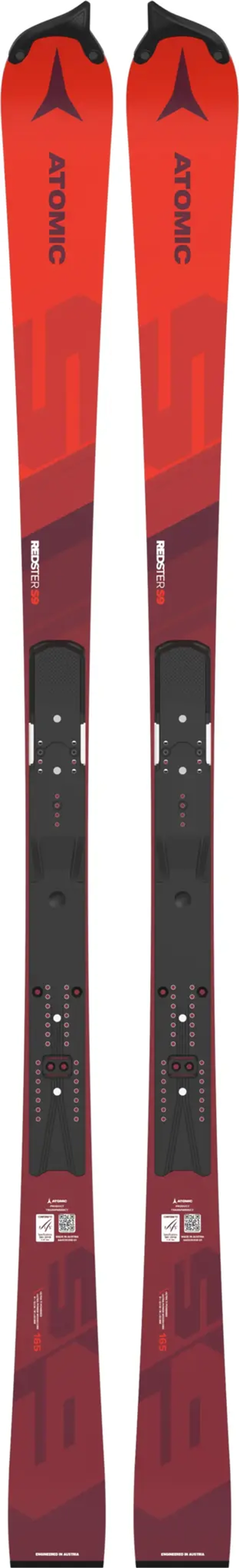 ATOMIC 24/25 слалом спортцех AA0030308 NY Redster S9 FIS Men 165 см без креплений/с креплениями AD5002298 ICON RS 16 (NEW) /с креплениями MARKER COMP20 ( или RACE X-CELL16)/ с креплениями XComp16
