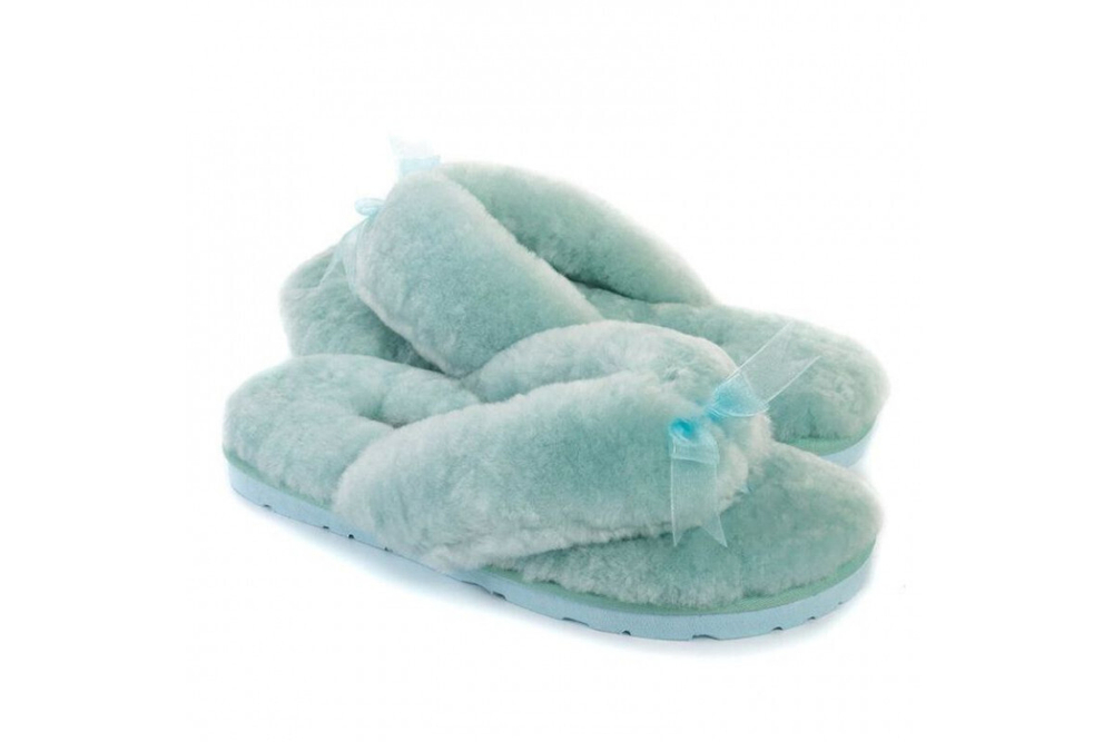 UGG Fluff Flip Flop II Lake Blue