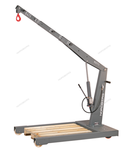 Кран пневмогидравлический грузовой, усиленный, 3 т, NORDBERG N3771