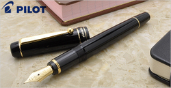 Перьевая ручка Pilot Lucina (черная, перо Medium)