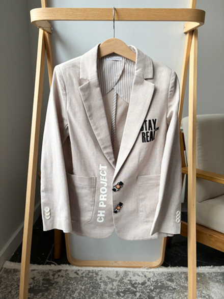 Новый хлопковый пиджак Choupette, 128