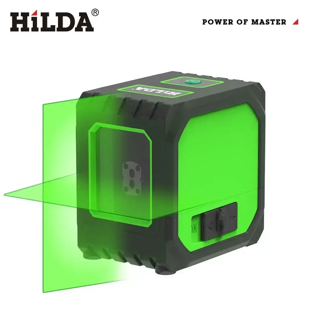 лазерный уровень,HILDA,2 линии Включая батарею