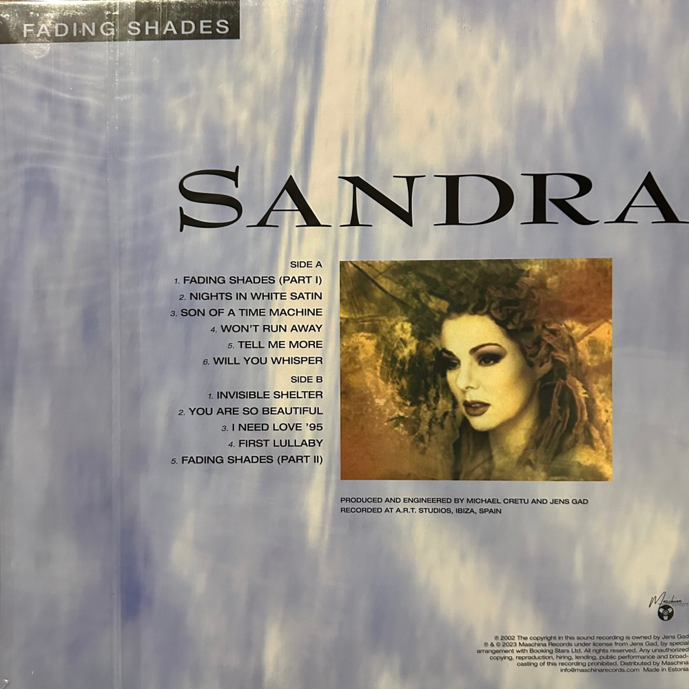 Sandra ‎– Fading Shades (Россия 2023г.) Green