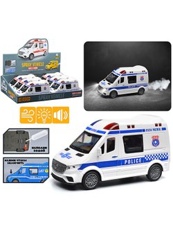 Машинка Служебный транспорт со светом и звуком (YM-9930F)